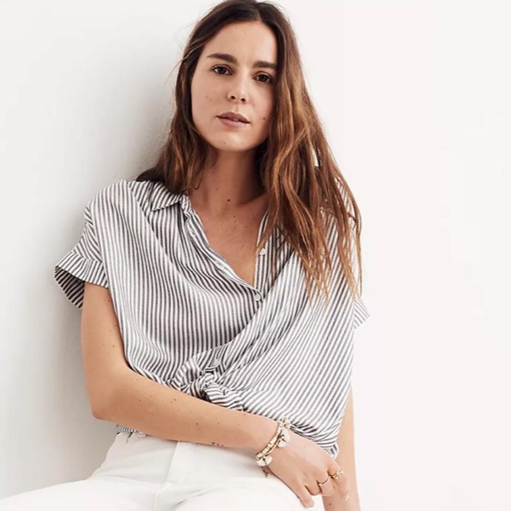Madewell Central Shirt in Gabriel Stripe
